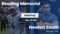Matchup: Reading Memorial vs. Newton South  2017