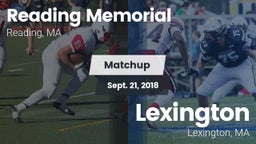 Matchup: Reading Memorial vs. Lexington  2018