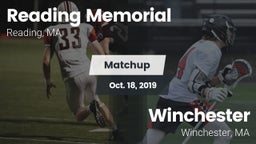Matchup: Reading Memorial vs. Winchester  2019
