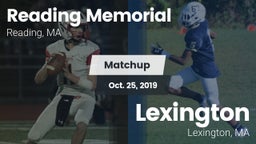 Matchup: Reading Memorial vs. Lexington  2019