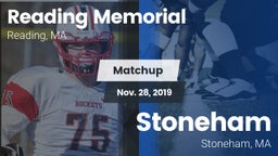 Matchup: Reading Memorial vs. Stoneham  2019