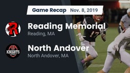Recap: Reading Memorial  vs. North Andover  2019
