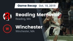 Recap: Reading Memorial  vs. Winchester  2019