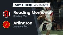 Recap: Reading Memorial  vs. Arlington  2019