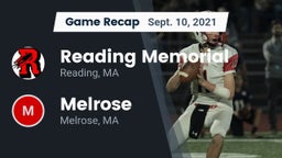 Recap: Reading Memorial  vs. Melrose  2021