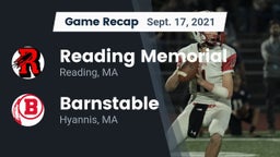 Recap: Reading Memorial  vs. Barnstable  2021