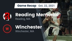 Recap: Reading Memorial  vs. Winchester  2021