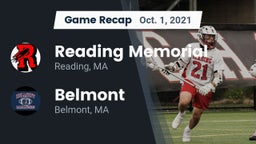 Recap: Reading Memorial  vs. Belmont  2021