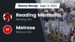 Recap: Reading Memorial  vs. Melrose  2022