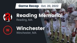 Recap: Reading Memorial  vs. Winchester  2022