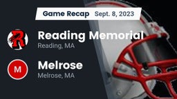 Recap: Reading Memorial  vs. Melrose  2023