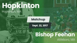 Matchup: Hopkinton vs. Bishop Feehan  2017