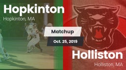 Matchup: Hopkinton vs. Holliston  2019