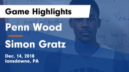 Penn Wood  vs Simon Gratz  Game Highlights - Dec. 14, 2018