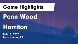 Penn Wood  vs Harriton Game Highlights - Feb. 8, 2020