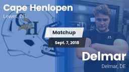 Matchup: Cape Henlopen vs. Delmar  2018