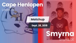 Matchup: Cape Henlopen vs. Smyrna  2018