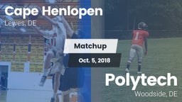 Matchup: Cape Henlopen vs. Polytech  2018
