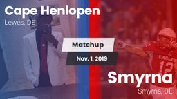 Matchup: Cape Henlopen vs. Smyrna  2019