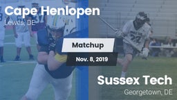 Matchup: Cape Henlopen vs. Sussex Tech  2019