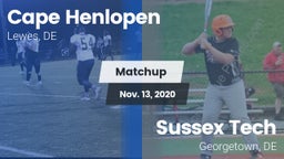Matchup: Cape Henlopen vs. Sussex Tech  2020