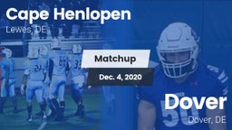 Matchup: Cape Henlopen vs. Dover  2020