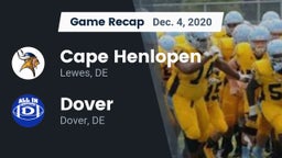 Recap: Cape Henlopen  vs. Dover  2020