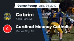 Recap: Cabrini  vs. Cardinal Mooney Catholic  2017