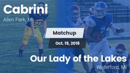 Matchup: Cabrini vs. Our Lady of the Lakes  2018