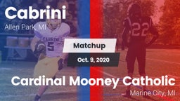 Matchup: Cabrini vs. Cardinal Mooney Catholic  2020