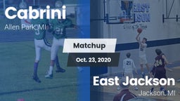 Matchup: Cabrini vs. East Jackson  2020