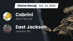 Recap: Cabrini  vs. East Jackson  2020