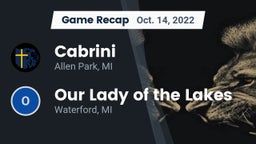 Recap: Cabrini  vs. Our Lady of the Lakes  2022