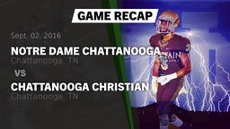 Recap: Notre Dame Chattanooga vs. Chattanooga Christian  2016