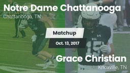 Matchup: Notre Dame Chattanoo vs. Grace Christian  2017
