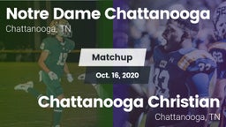 Matchup: Notre Dame Chattanoo vs. Chattanooga Christian  2020