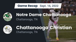 Recap: Notre Dame Chattanooga vs. Chattanooga Christian  2022