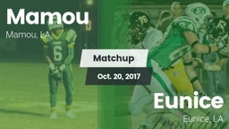 Matchup: Mamou vs. Eunice  2017