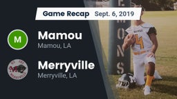 Recap: Mamou  vs. Merryville  2019