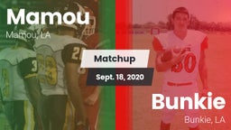 Matchup: Mamou vs. Bunkie  2020
