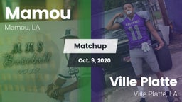 Matchup: Mamou vs. Ville Platte  2020