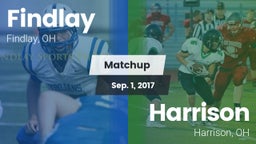 Matchup: Findlay vs. Harrison  2017