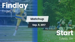 Matchup: Findlay vs. Start  2017