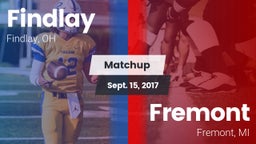 Matchup: Findlay vs. Fremont  2017