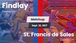 Matchup: Findlay vs. St. Francis de Sales  2017