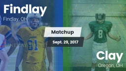 Matchup: Findlay vs. Clay  2017