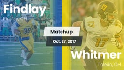 Matchup: Findlay vs. Whitmer  2017