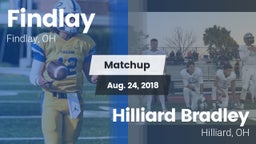 Matchup: Findlay vs. Hilliard Bradley  2018
