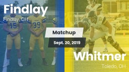 Matchup: Findlay vs. Whitmer  2019
