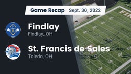 Recap: Findlay  vs. St. Francis de Sales  2022